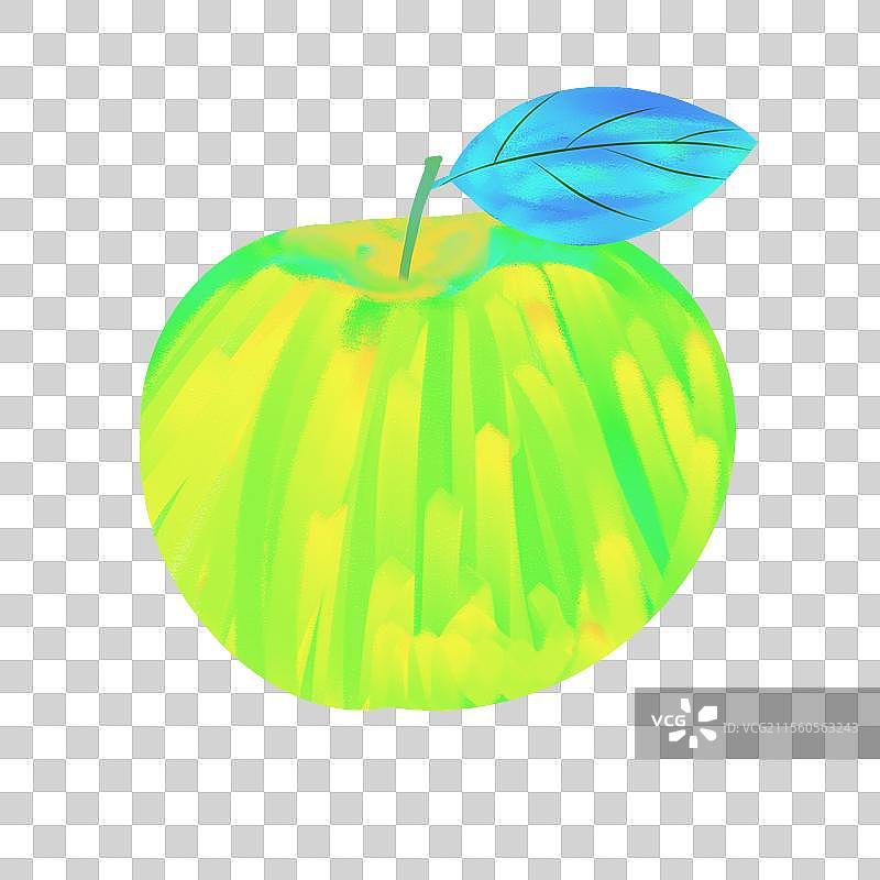 炫彩苹果图片素材
