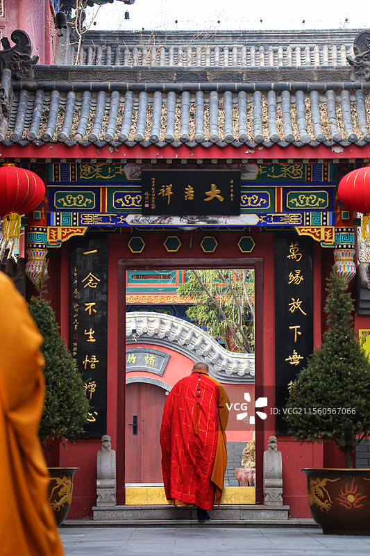 峰山药王古寺图片素材