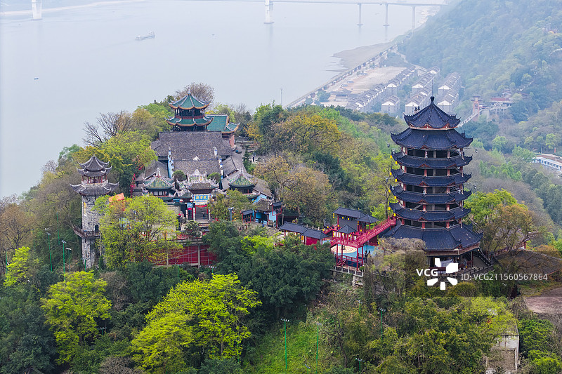 重庆丰都鬼城名山风景区图片素材