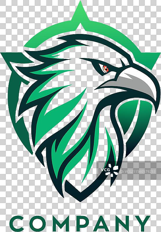 鹰公司标志设计图片素材