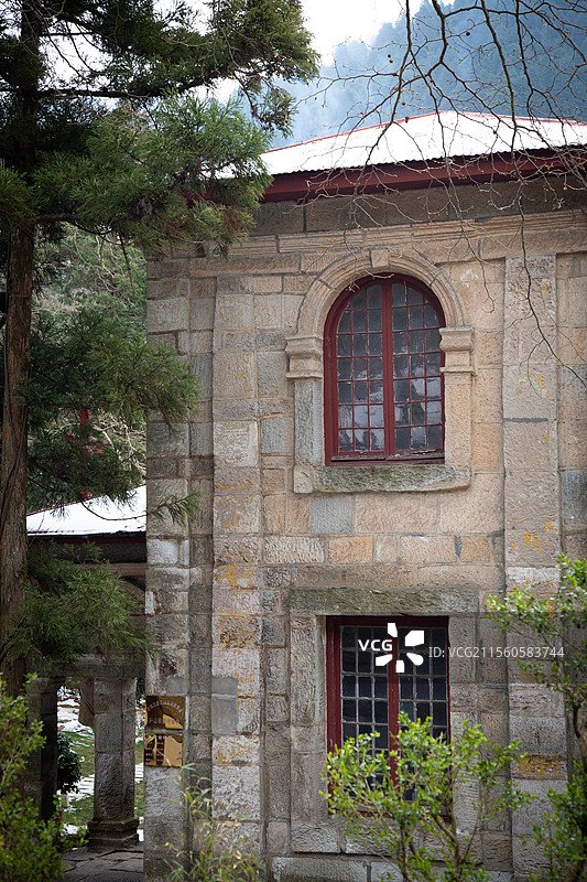 庐山基督教堂图片素材