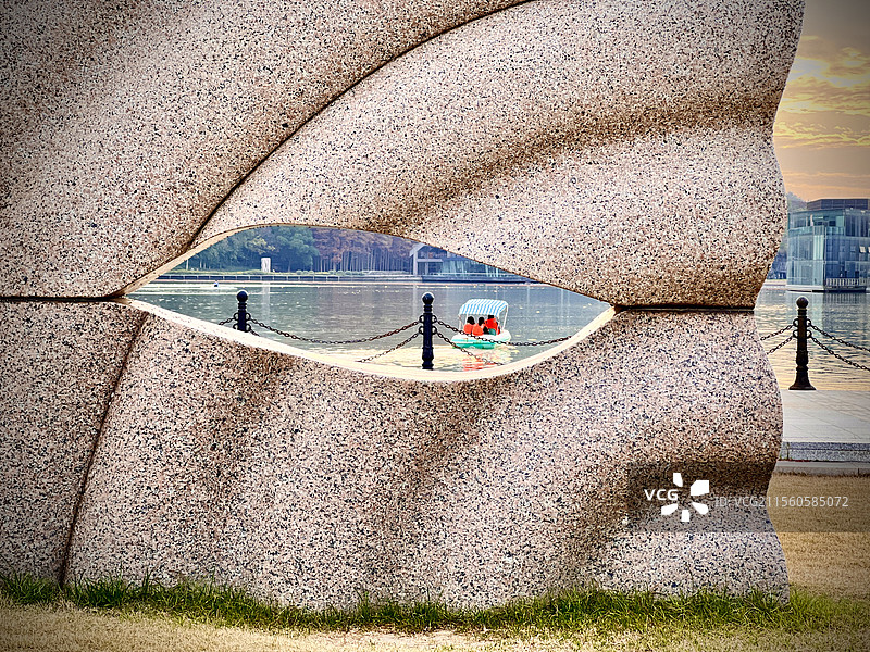 月湖雕塑公园图片素材