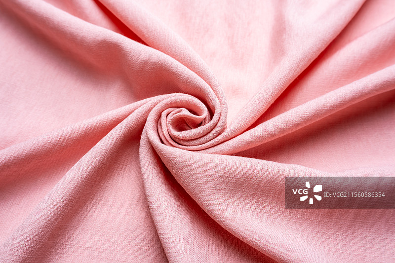 螺旋形棉麻混纺面料纹理图片素材