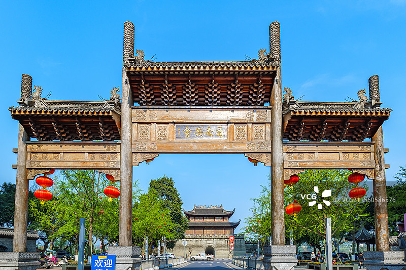 四川泸州东门口图片素材