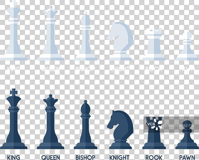 一套黑白棋子的时尚设计图片素材