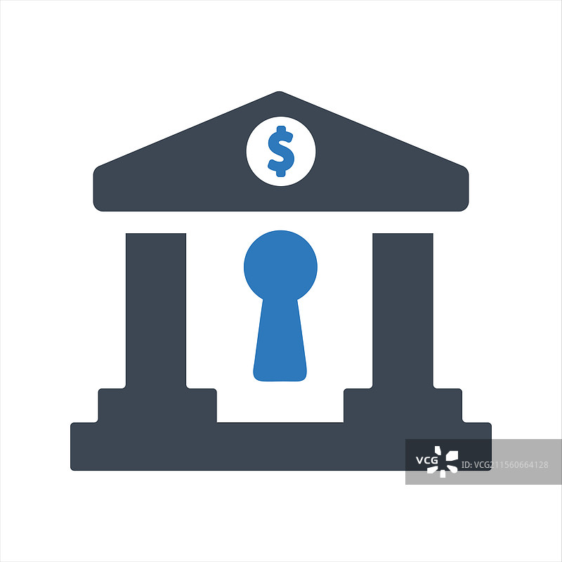 银行安全图标 安全银行 银行制裁图片素材