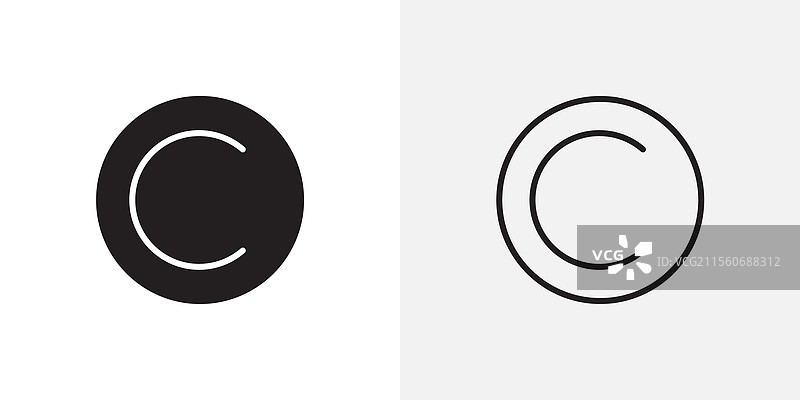 应用程序和UI/UX设计的版权图标包图片素材