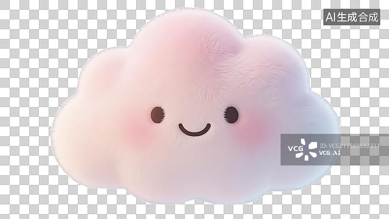 【AI数字艺术】治愈系-云朵可爱图片素材