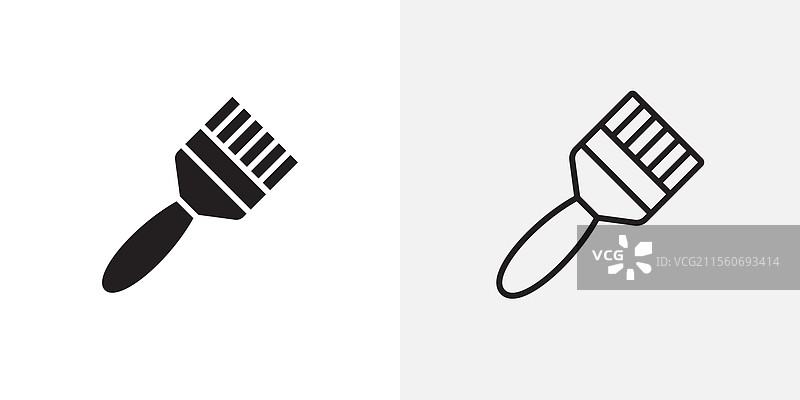 应用程序和UI/UX设计用的画笔图标包图片素材