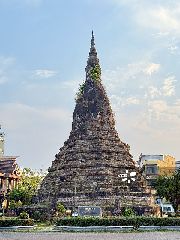 老挝万象·黑塔图片素材