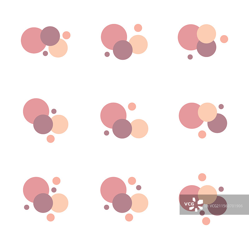 抽象圆形艺术装饰图片素材