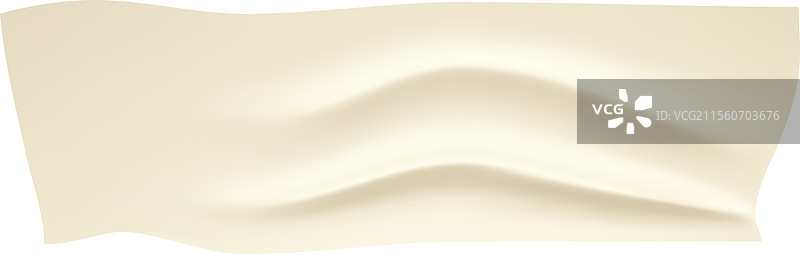 一块米色的波动布料图片素材