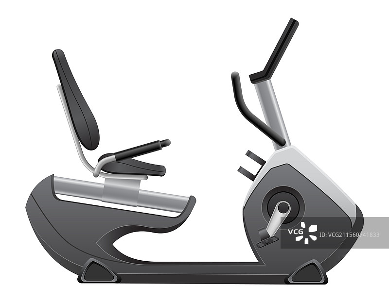 健身自行车运动器材图片素材