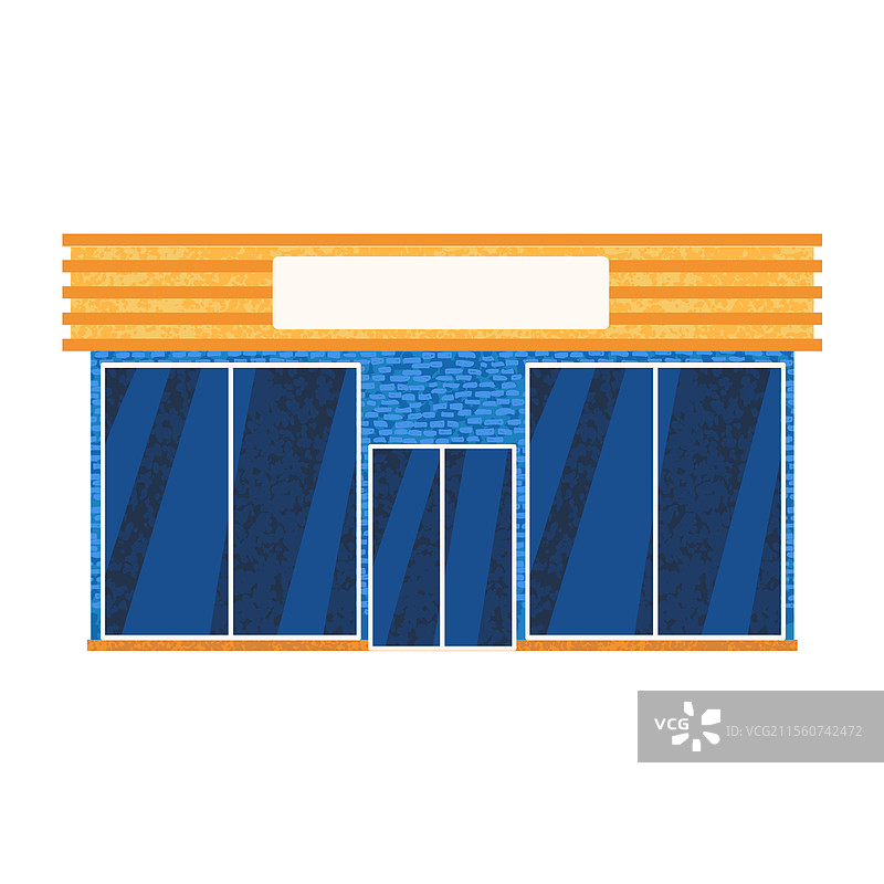 色彩斑斓的商店建筑图片素材