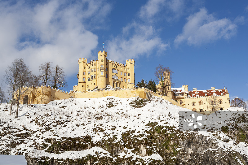 天鹅堡图片素材
