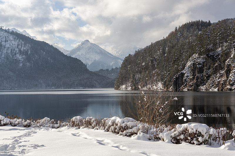 天鹅堡图片素材