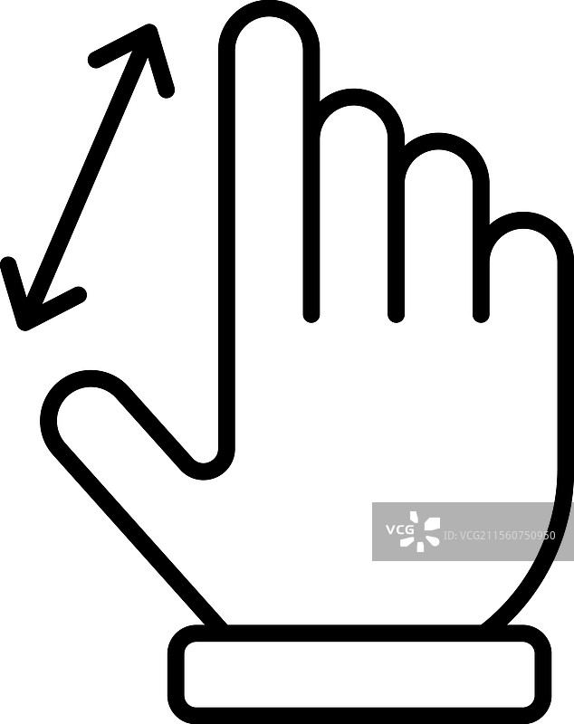 缩放手势图片素材