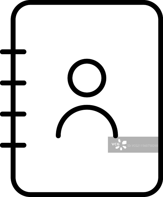 通讯录图标图片素材