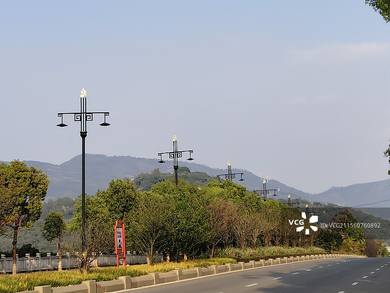 路灯卫士图片素材