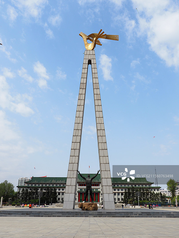 长春文化广场图片素材