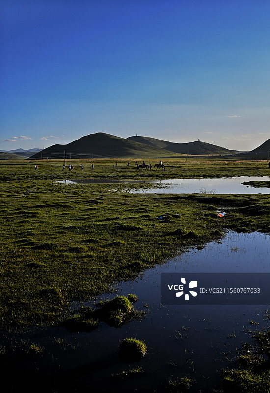 放马滩图片素材