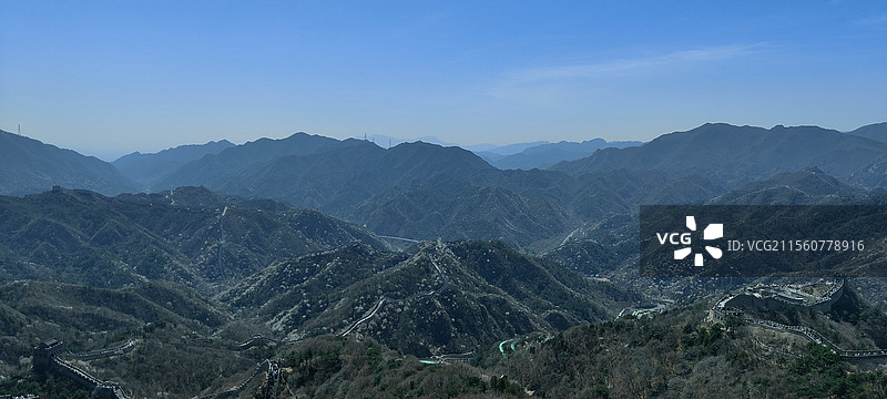 北京八达岭长城图片素材