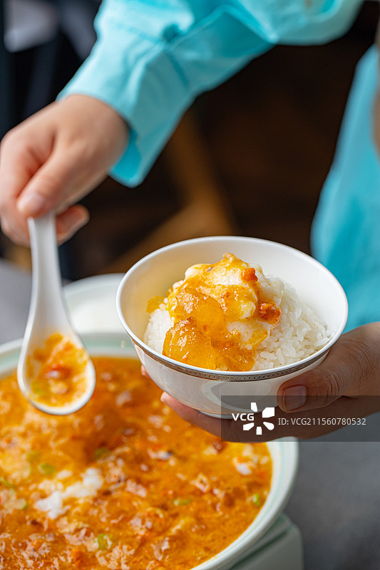 手工蟹粉现拆蟹粉蟹黄蟹肉大闸蟹蟹粉豆腐蟹粉蒸蛋图片素材