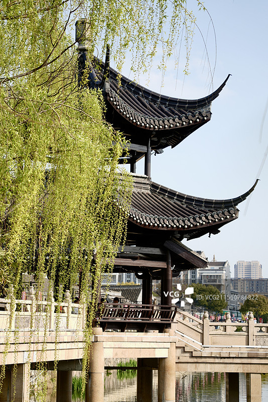 江苏如皋水绘园图片素材