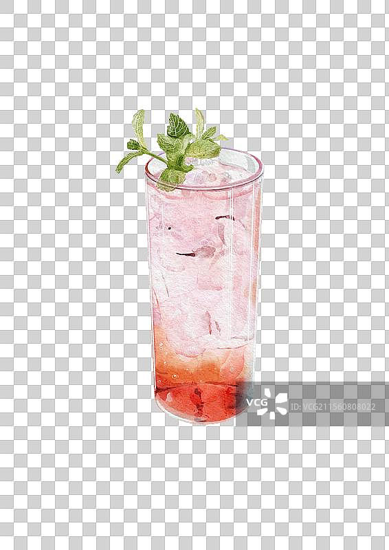 水彩画风甜品 夏日饮品 水彩美食 甜品 菜单设计 原创插画 免扣图形 PNG 插画 水彩 蛋糕 免扣图片素材