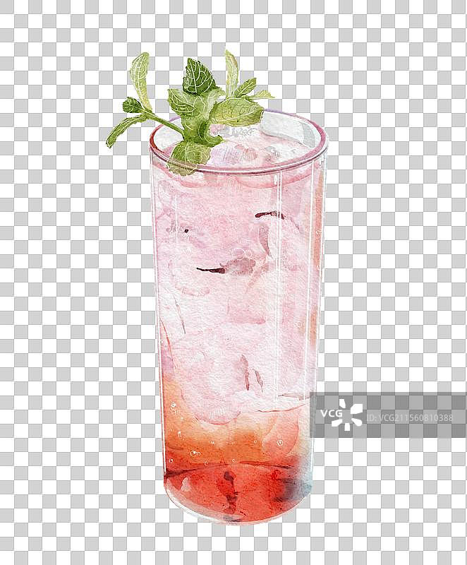 水彩画风甜品 夏日饮品 水彩美食 甜品 菜单设计 原创插画 免扣图形 PNG 插画 水彩 蛋糕 免扣图片素材