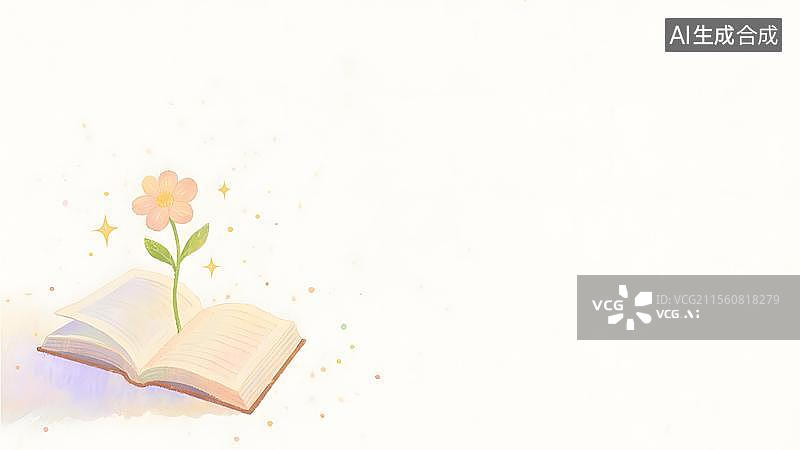 【AI数字艺术】2D卡通左下图片素材