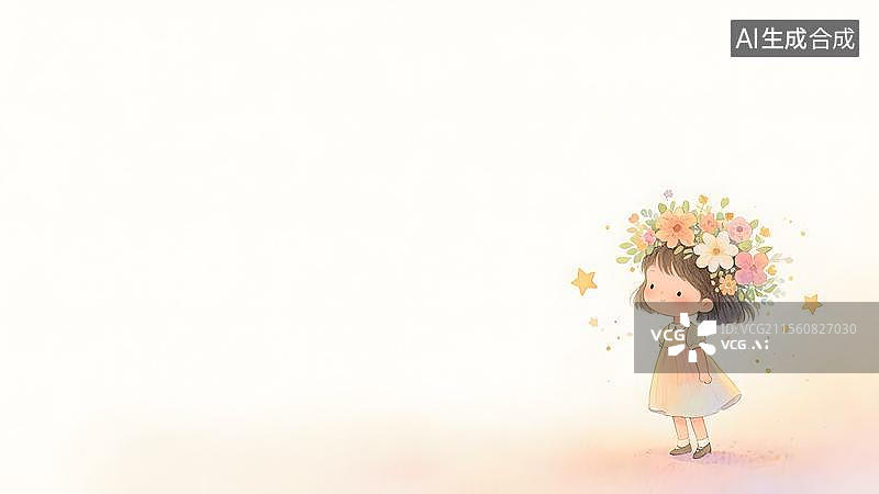 【AI数字艺术】2D卡通右下图片素材