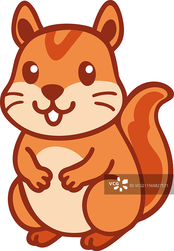 森林动物松鼠图标图片素材