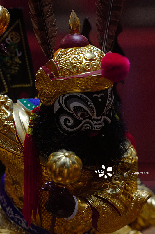 泉州非遗漆线雕《雷府千岁》图片素材
