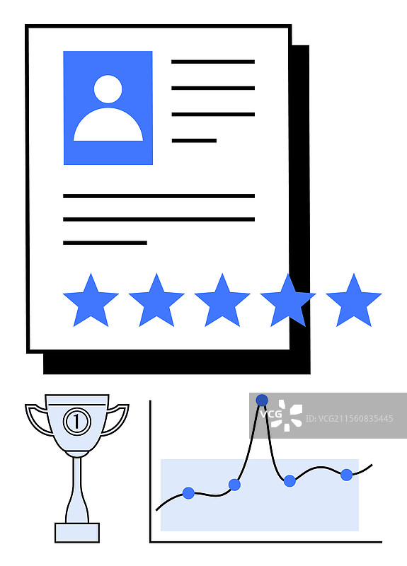 综合评估与成就档案图片素材