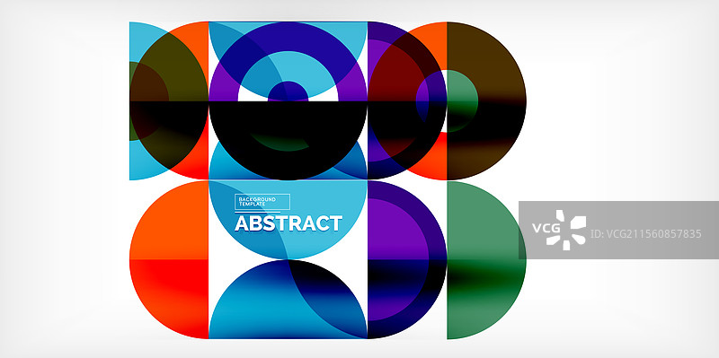 极简几何抽象背景圆形图片素材