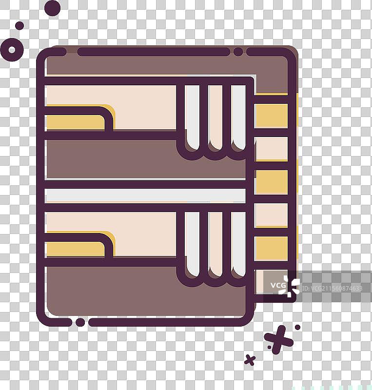 与火车站符号相关的火车床图标图片素材