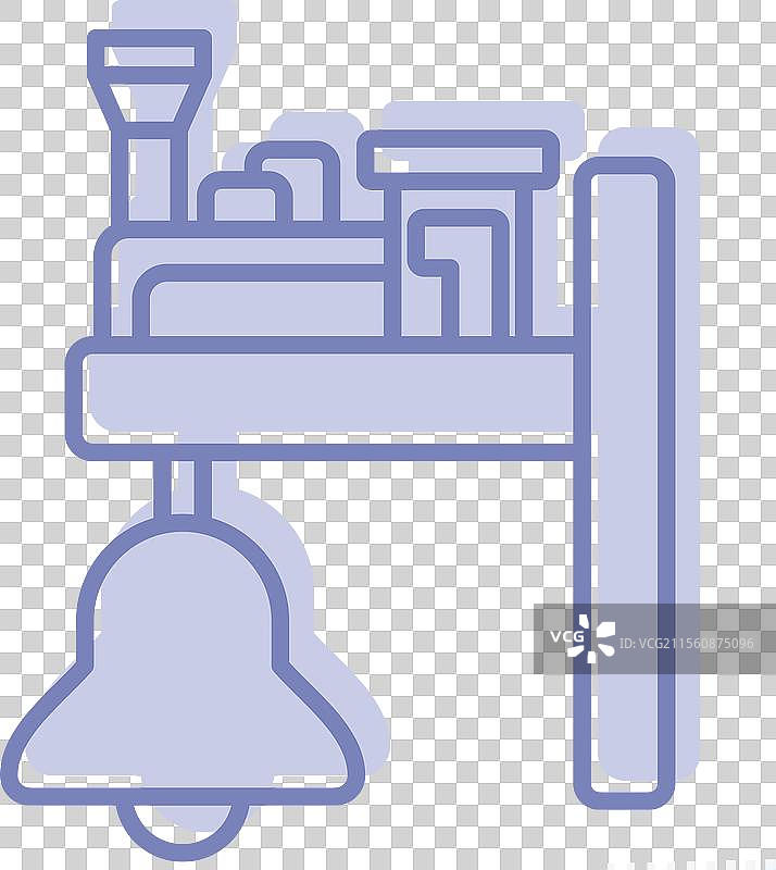 与火车站相关的火车铃图标图片素材