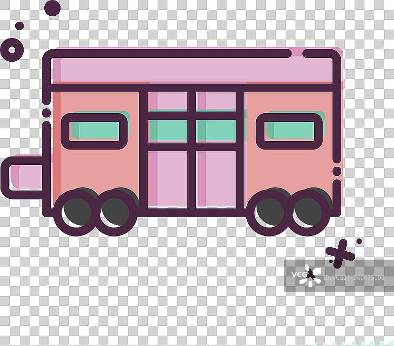 与火车站符号相关的火车车厢图标图片素材