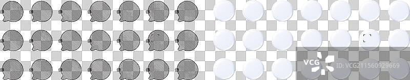 风天气羽毛和计时器线条图标图片素材