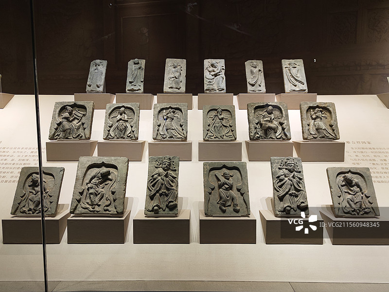 金元时期 砖雕吉祥图案 山西临汾博物馆图片素材