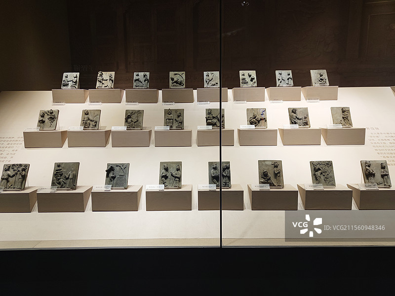 金元时期 砖雕吉祥图案 山西临汾博物馆图片素材