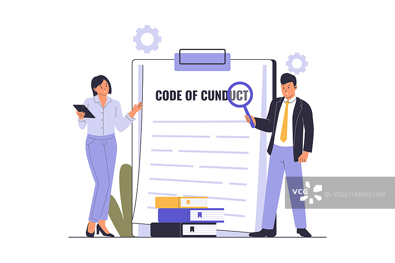 行为准则的商业意义图片素材