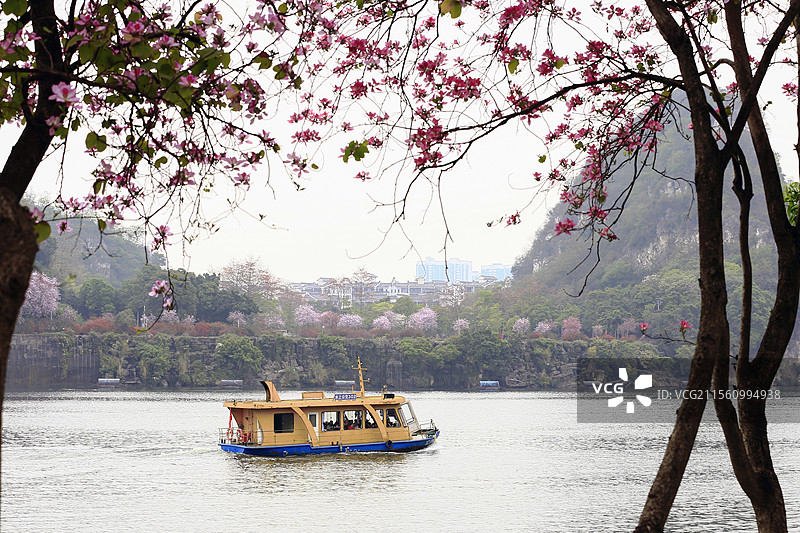 柳州水上公交图片素材