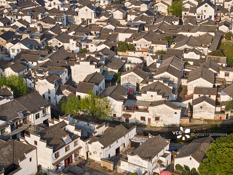 浙江杭州江南古村落图片素材