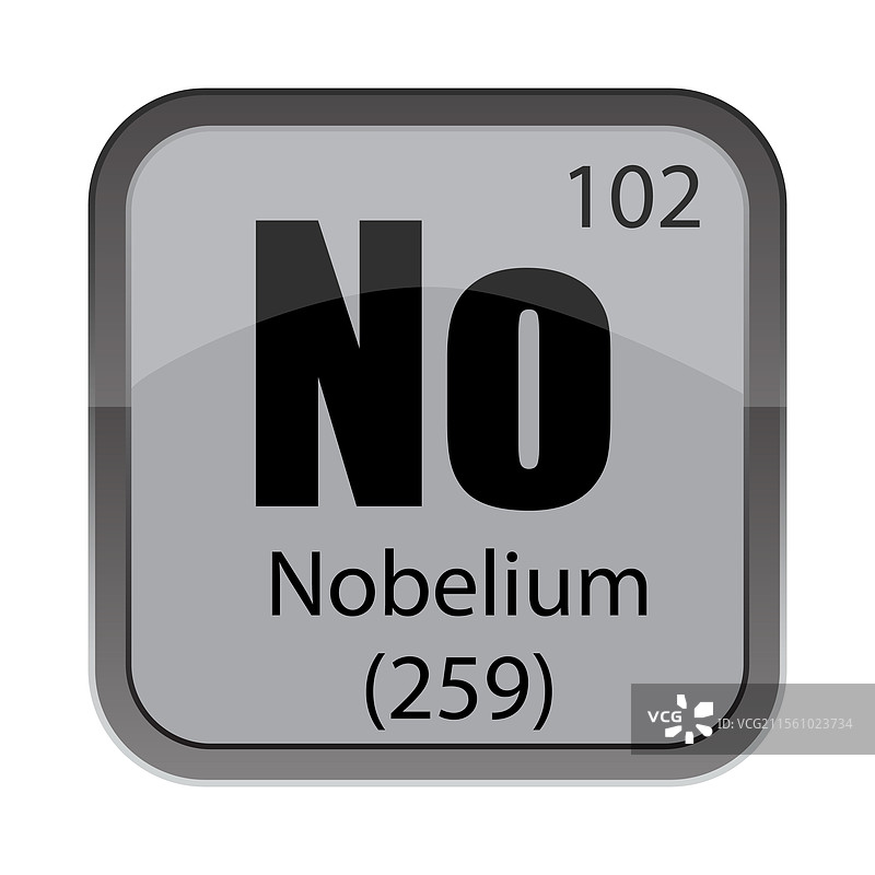 无元素图标 102 原子序数 259 质量细节图片素材