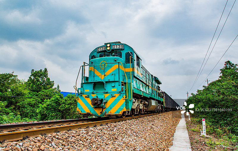 宁芜铁路马鞍山城区段图片素材