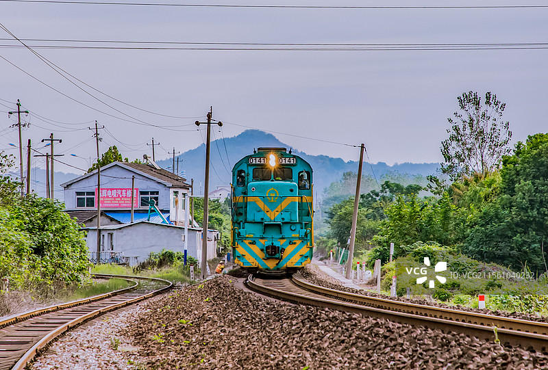 宁芜铁路马鞍山城区段图片素材