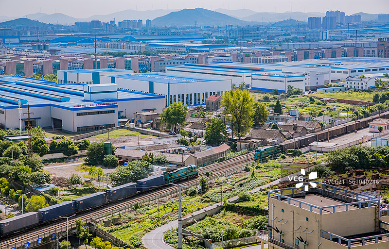 宁芜铁路马鞍山城区段图片素材