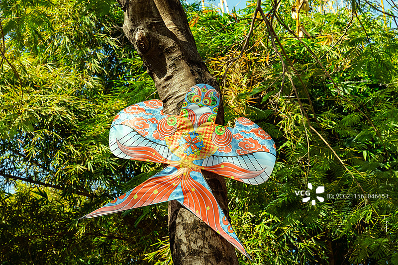 春风起，纸鸢飞图片素材